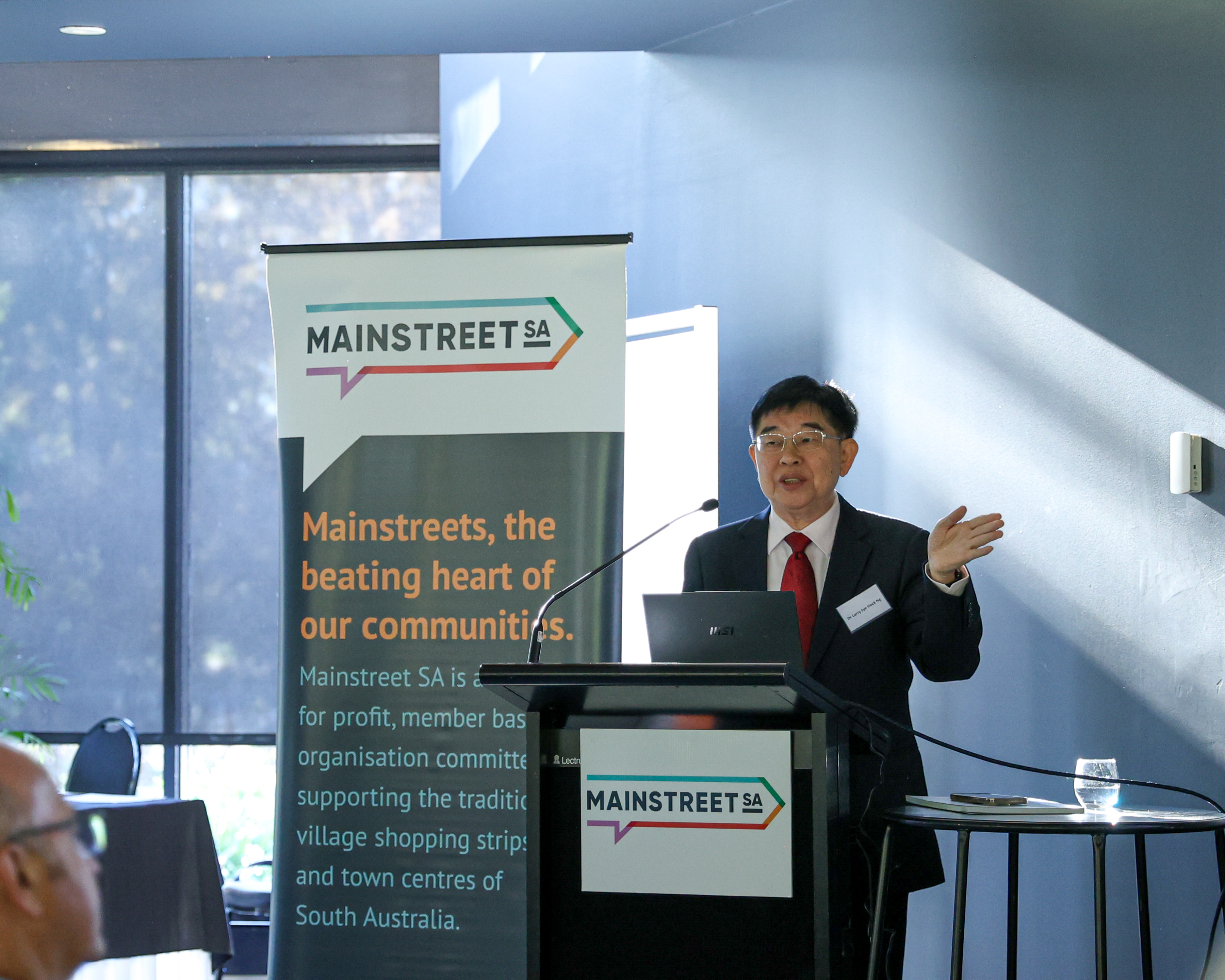 Larry Ng  a Former Group Director of URA Singapore